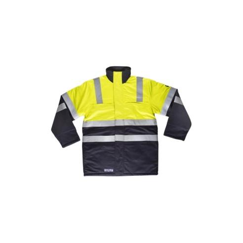 Parka Ignífuga Alta Visibilidad Reflectante - Alta Calidad