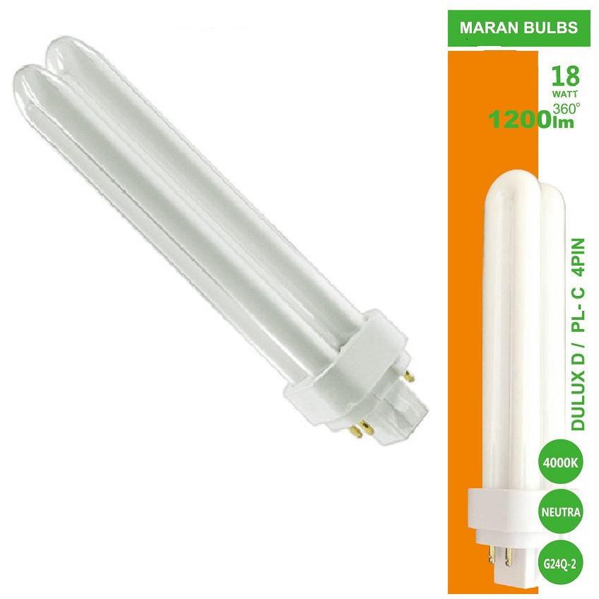 DULUX D/E 18w 840 4 PIN ADoceVoltios