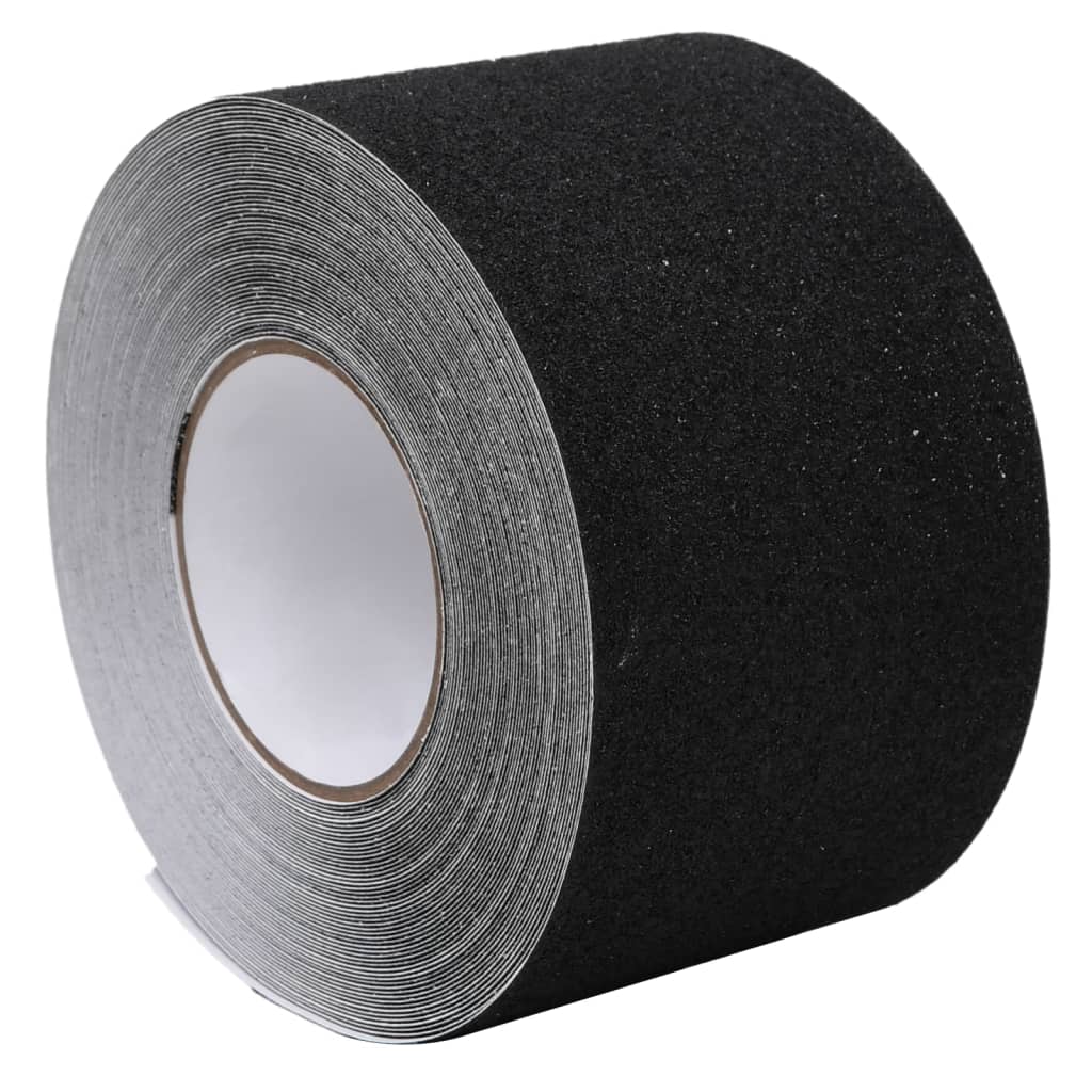 vidaXL Cinta antideslizante negra PVC en dimensiones 0.1x10 m/0.05x50 m/0.1x20 m