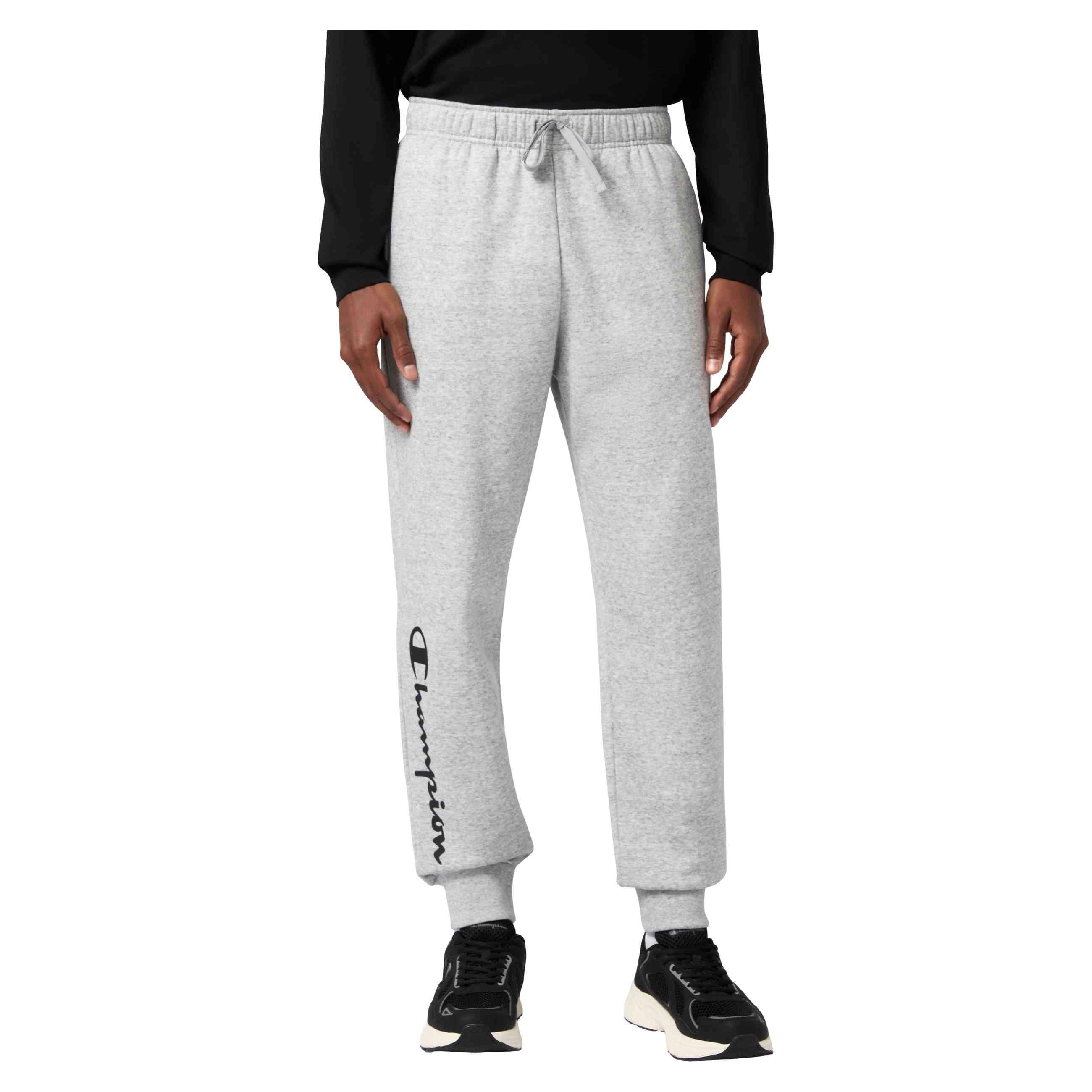 PANTALON CHAMPION GRIS BIG SCRIPT LOGO JOGGER