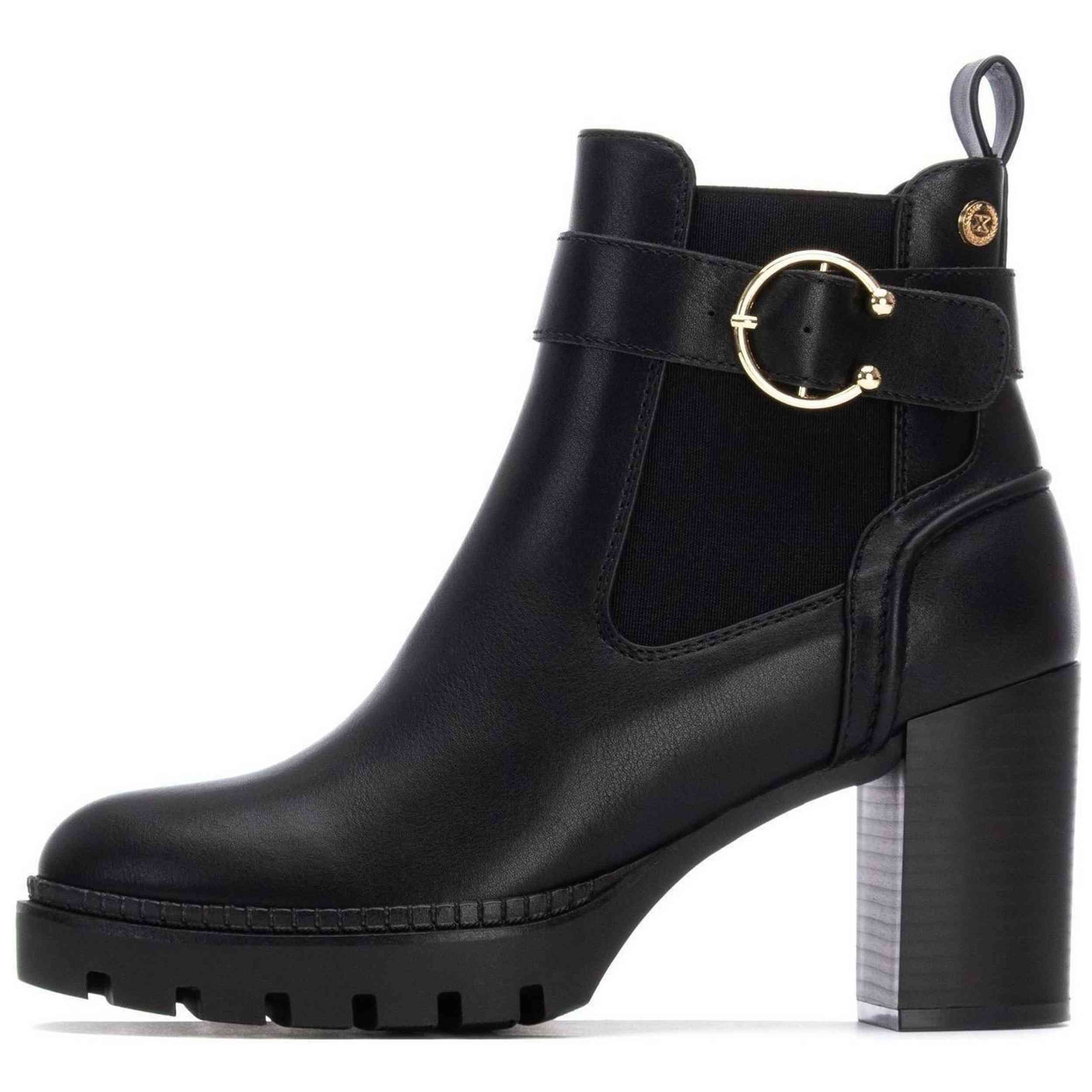 Botines Xti modelo 135-144521 para Mujer en color Negro