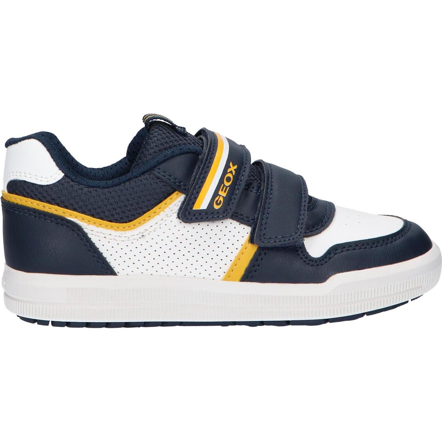 Geox j354aa 0bc14 j arzach c4211 navy-white trainers