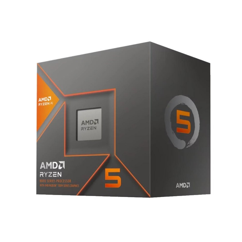 AMD RYZEN 5 8600G 4.3G 22M 6C AM5 BOX+Disipador IA