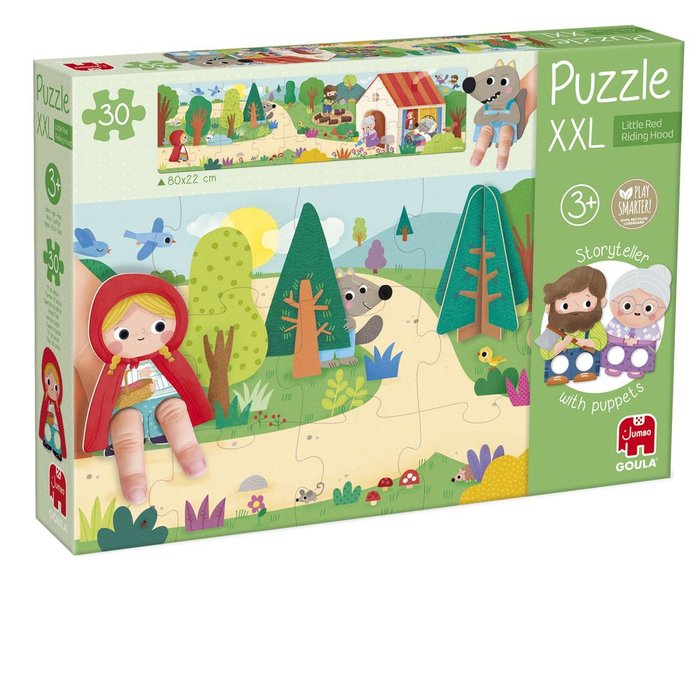 GOULA JUEGO DE MESA PUZZLE XXL CAPERUCITA ROJA PUZZLE