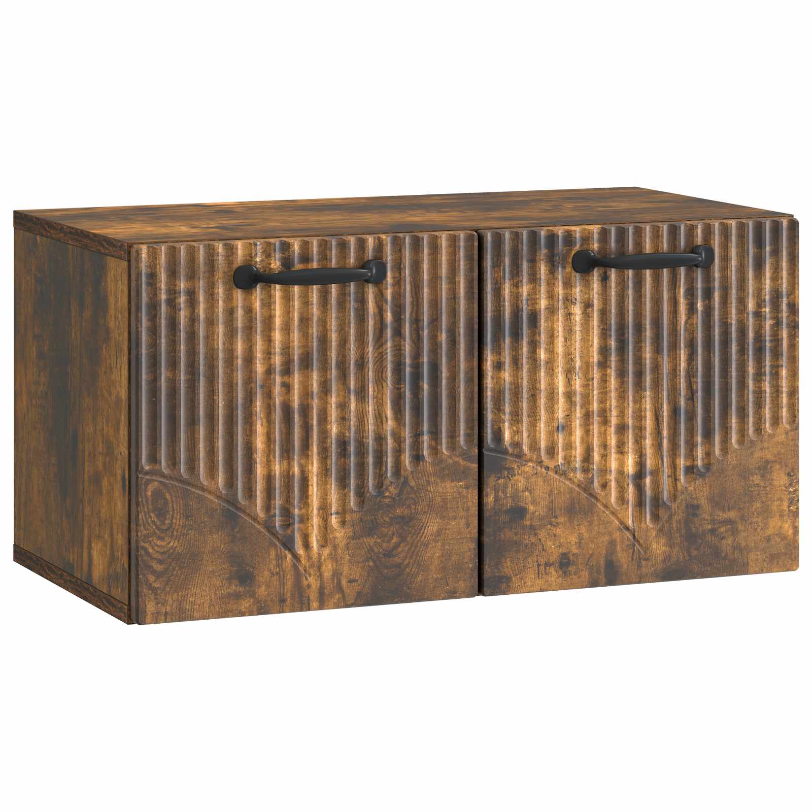 vidaXL Mueble para TV de pared 59,5 x 31 x 30 cm Madera de Ingeniería Multicolor