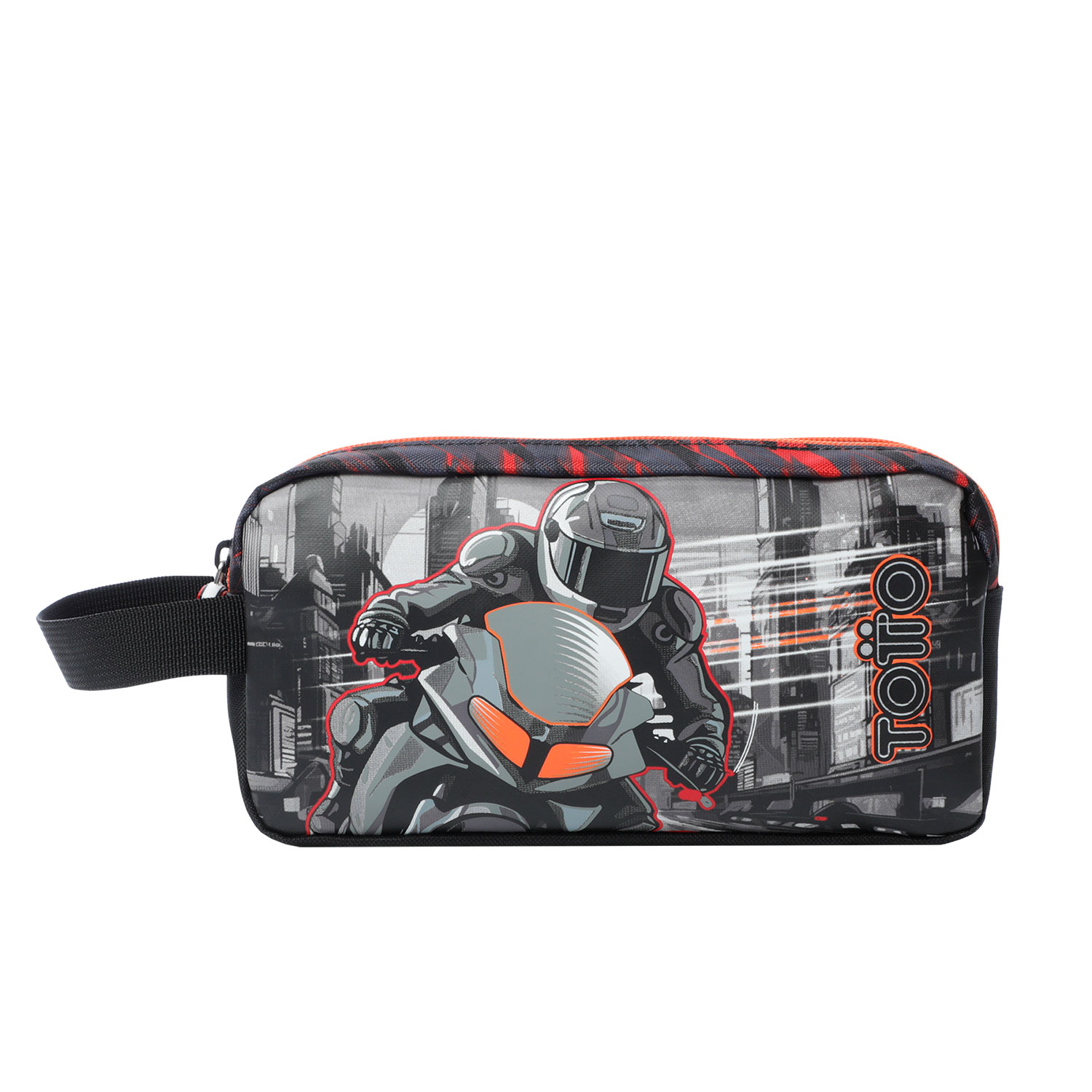 Totto Estuche infantil Speed Biker Material: Poliéster 23 x 12 x 9 cm
