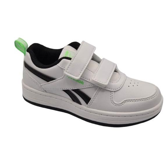Reebok - Zapatillas deportivas para niños modelo 100211212, ideales para actividad física diaria, color blanco, cómodas y resistentes para uso escolar y deportivo