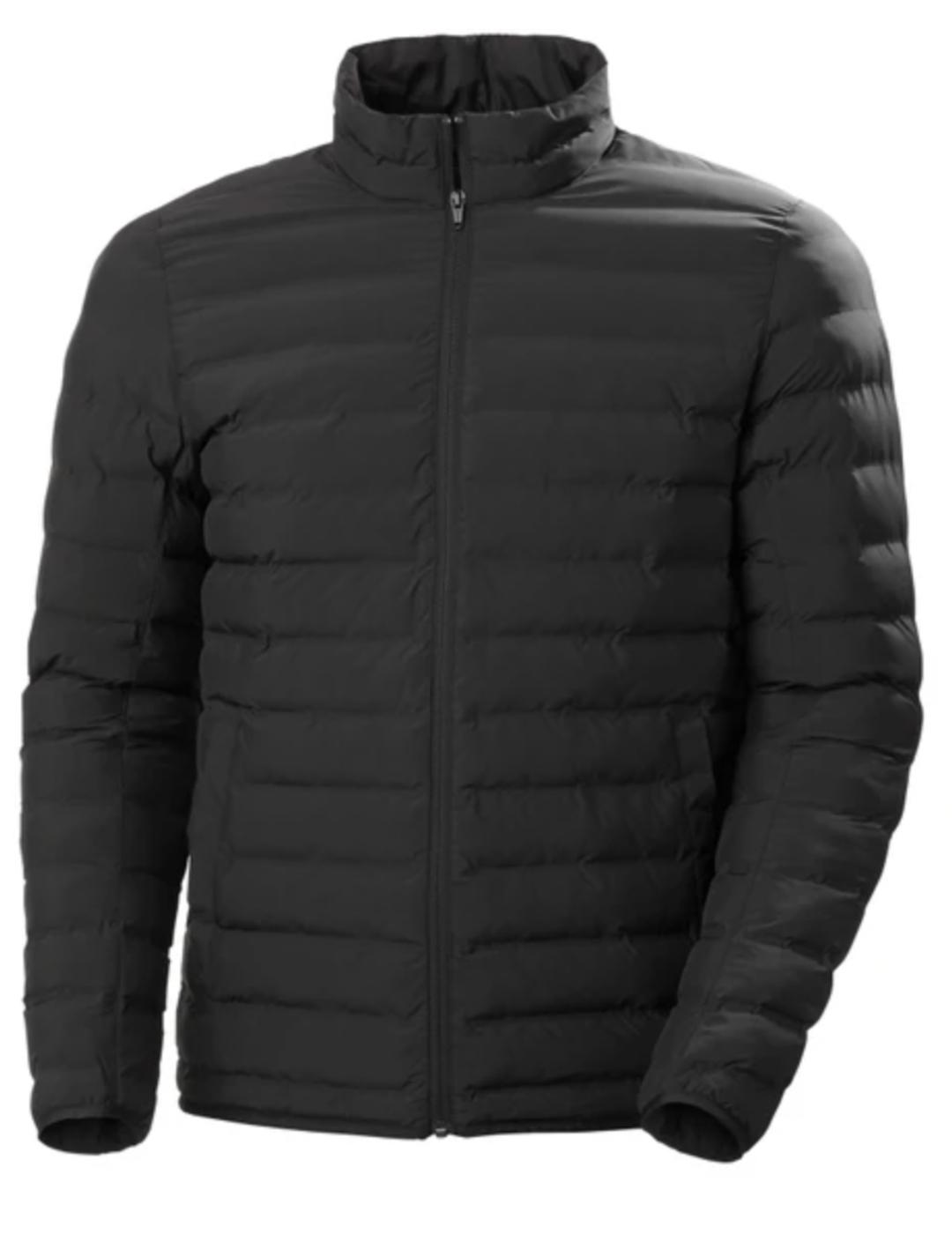 Cazadora HH Mono Mat. Insulator Negra - Diseño Urbano Elegante