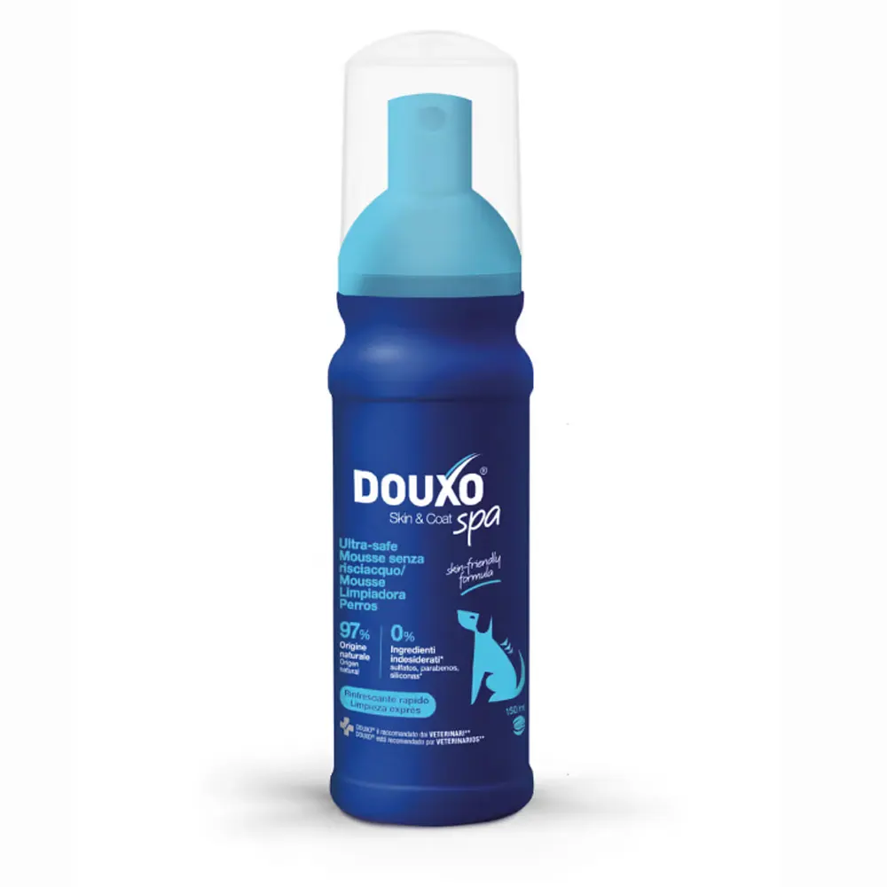 DOUXO SPA Mousse Limpieza Exprés 150 ml para perros Ceva