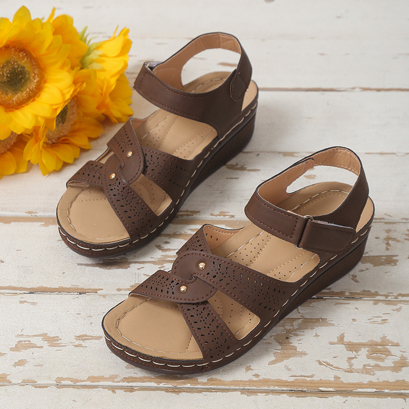 Sandalias de Verano de gran tamaño con Boca de Pez transables y Punta Abierta, antideslizantes, informales con tapa, Zapatos para mujer, sandalias
