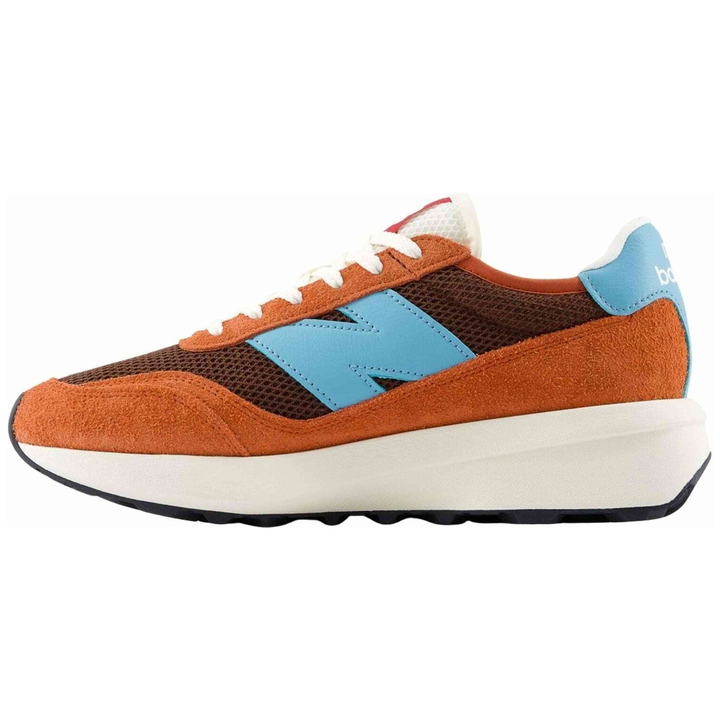 Zapatillas New Balance modelo 370 para hombre y mujer en color Naranja