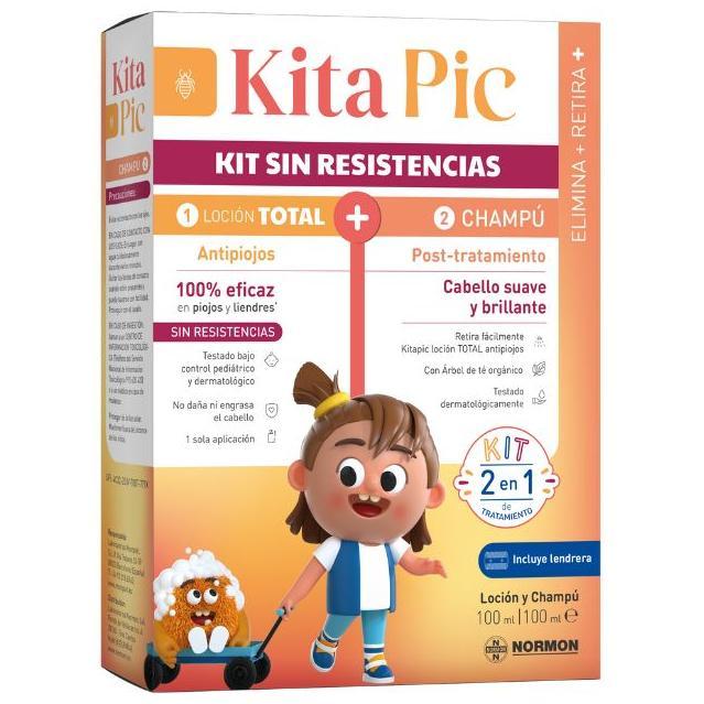 Kitapic Kit Trat Total 100Ml + 100Ml + Lendrera