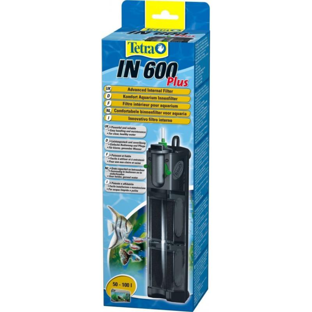 TETRA TEC IN600 Filtro Interior para Acuarios 50-100 litros