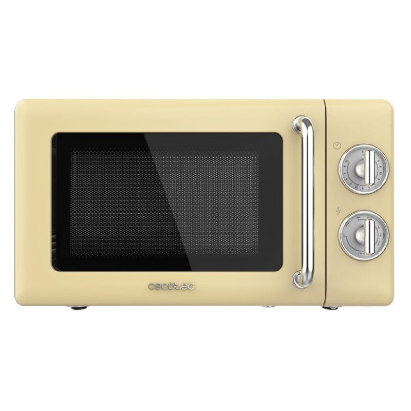 CECOTEC 01708 - Microondas 20l con grill proclean 3110 retro yellow