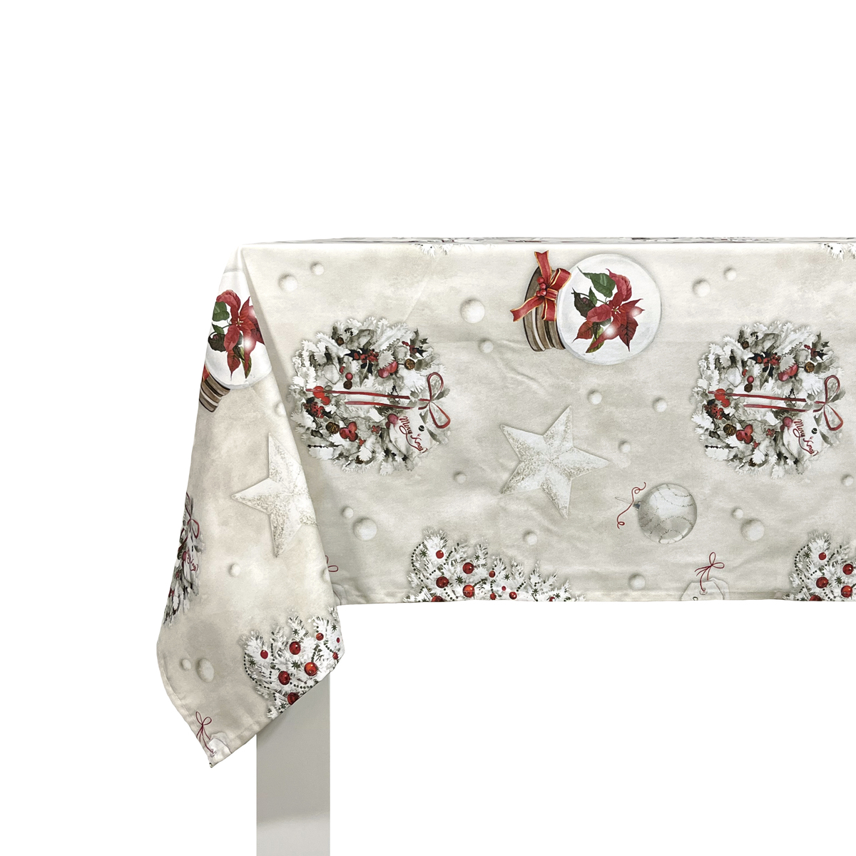 NAF NAF - Mantel de Navidad XMAS DAYS. Varios tamaños disponibles.