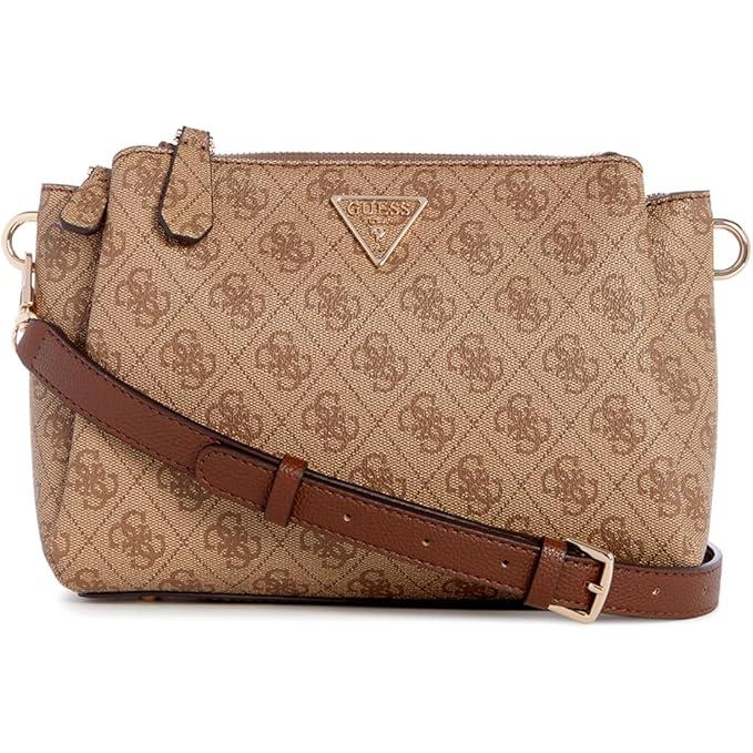 Bolso Guess Noelle Logo Color Marron ,Ref: BG787912