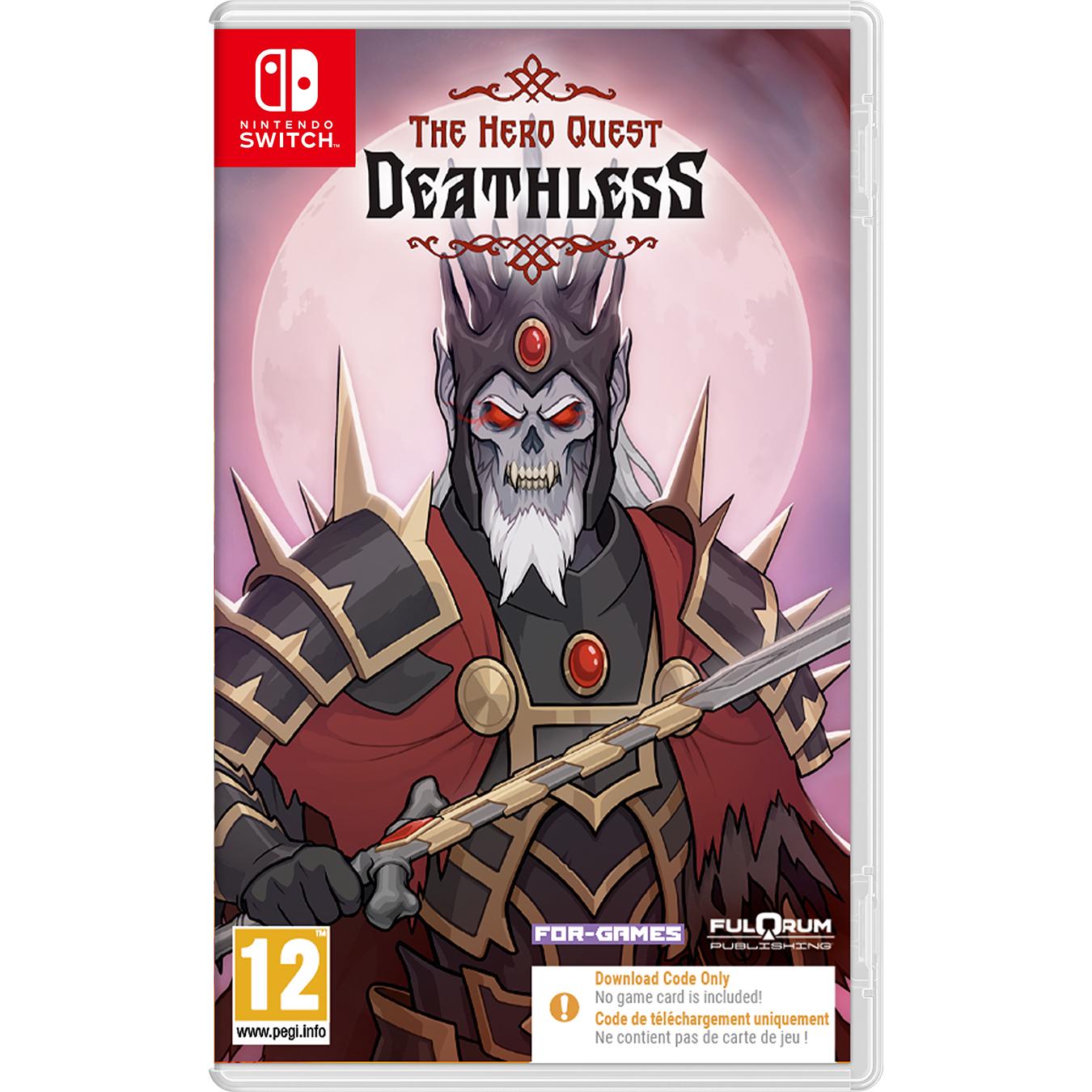 Deathless The Hero Quest (Codigo en Caja) - Nintendo Switch - Nuevo precintado - PAL España