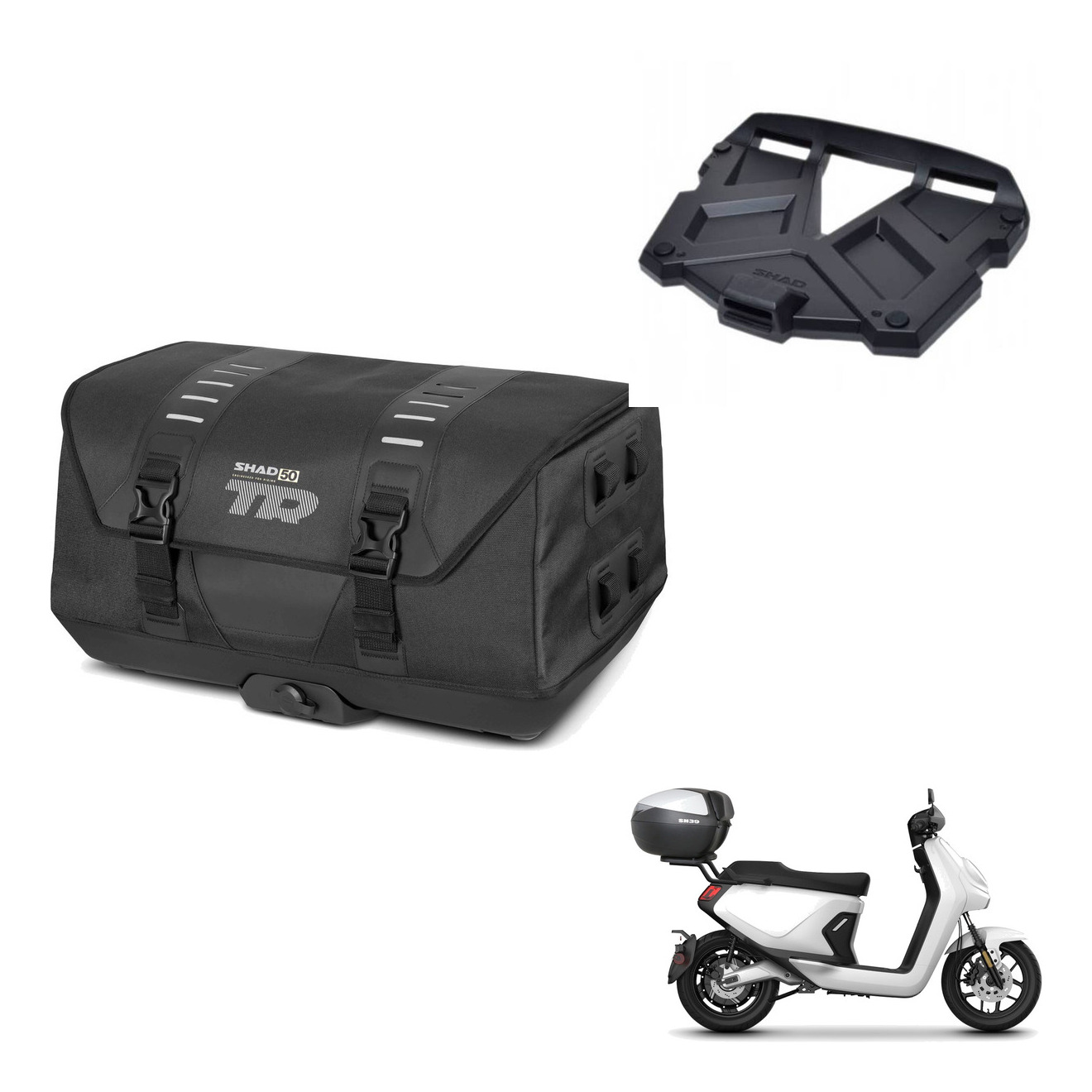 Bolsa Trasera Tr50 + Herraje Baul + Parr KIT-570144