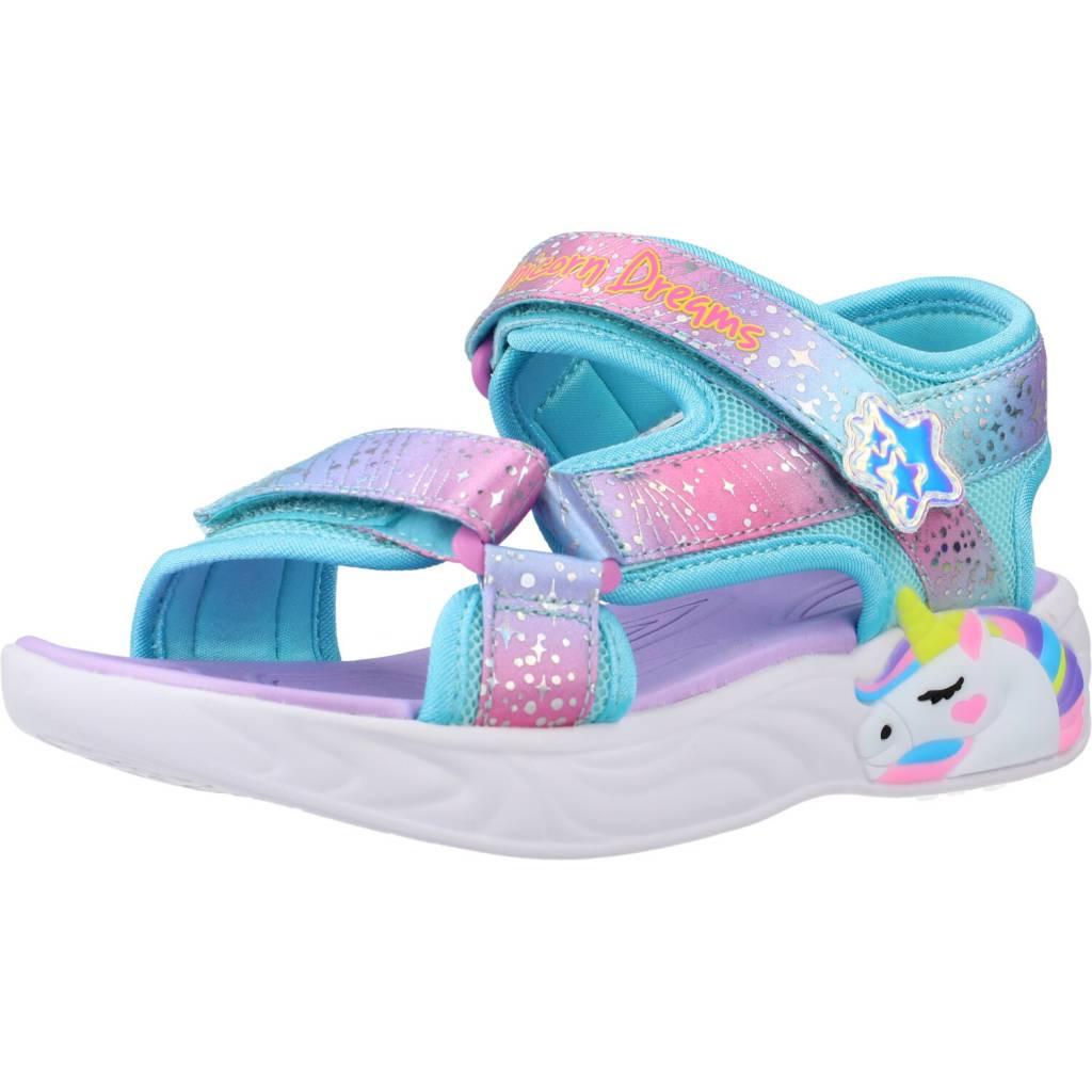 Sandalias Niña Marca Skechers Modelo Unicorn