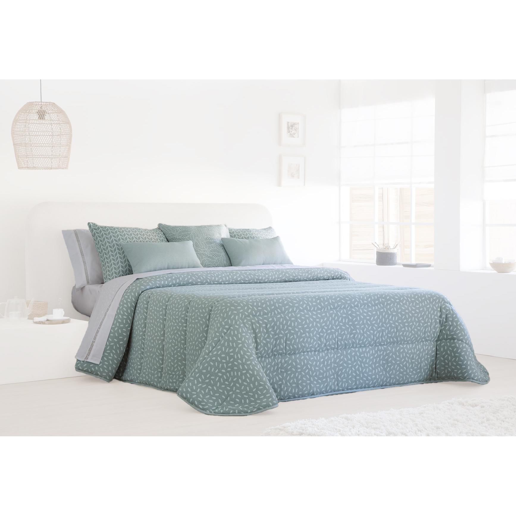 JVR - CONFORTER NORDICO modelo MIKONOS - Tejido Jacquard Pique - Fabricado en España - Cama 90/105/135/150/160/180