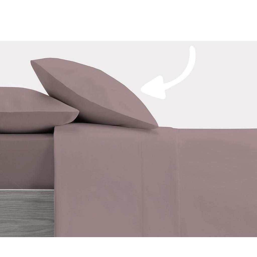 Funda de Almohada Lisa en Color Magenta, Vidal Home