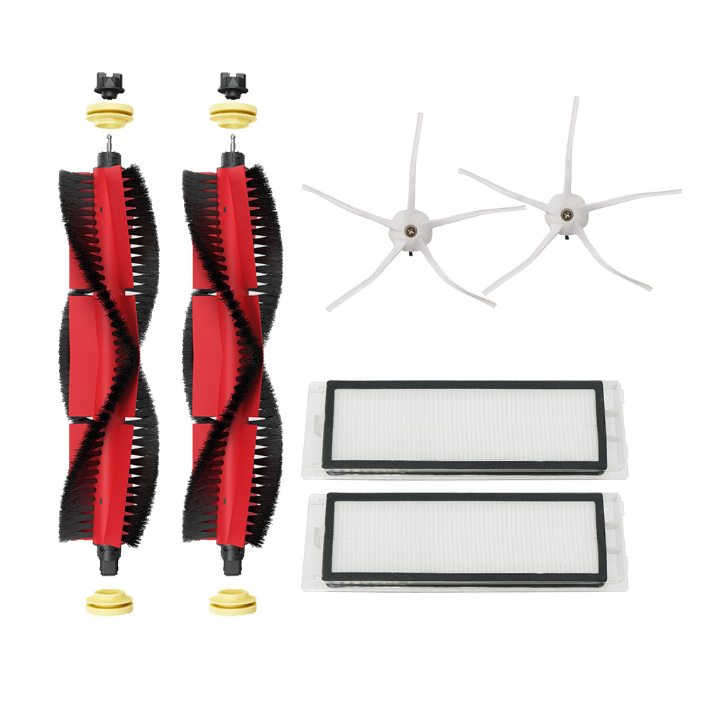 CA Para Accesorios de aspiradora para Roborock S5 Max, S50, S51, S55, S6, S60, S6 Pure, S5Max, filtro de fregona, Filtro principal, piezas de Soporte lateral