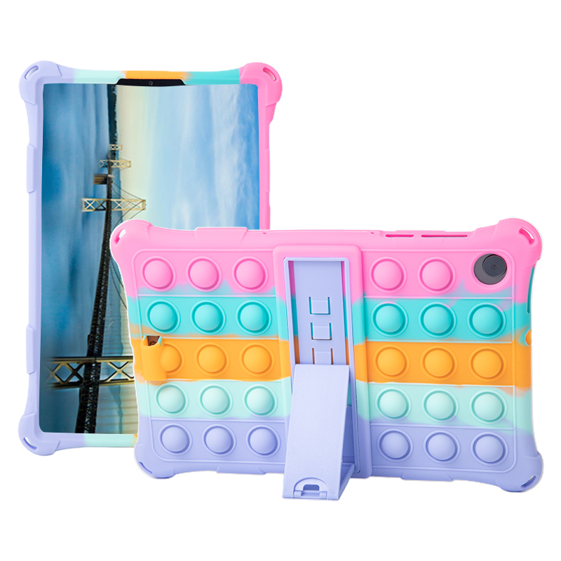 TK Funda de burbuja suave para Lenovo Tab M10 Plus, 10,6, 10,3, tercera generación, 10,1 pulgadas, TB-X606, X306, TB-328F, funda con soporte para tableta, TB-125F