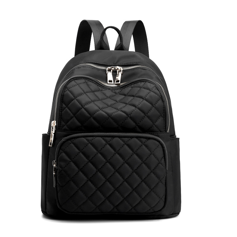 Mochila para mujer Bolso de hombro Nylon impermeable Bolso Escolar informal Mochilas para mujer Mochila pequeña