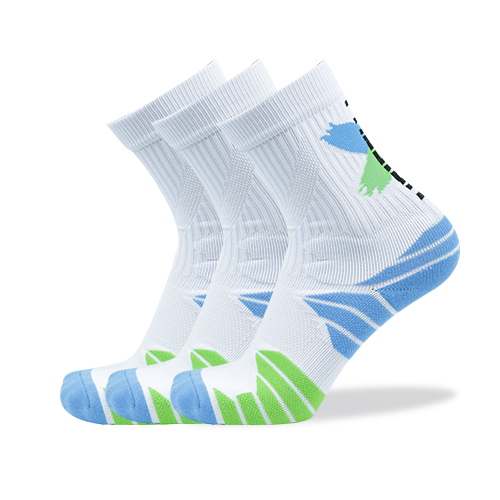 OmHom Calcetines profesionales para deportes al aire libre, medias para ciclismo, baloncesto, fútbol, correr, senderismo, 3 pares por lote
