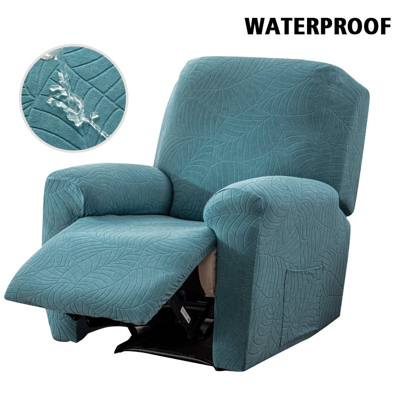 TK DUDUME Funda de Cojín de Asiento Jacquard Resistente al Agua, Funda de Sofá Gris Elástica para Muebles de Sala Extraíble
