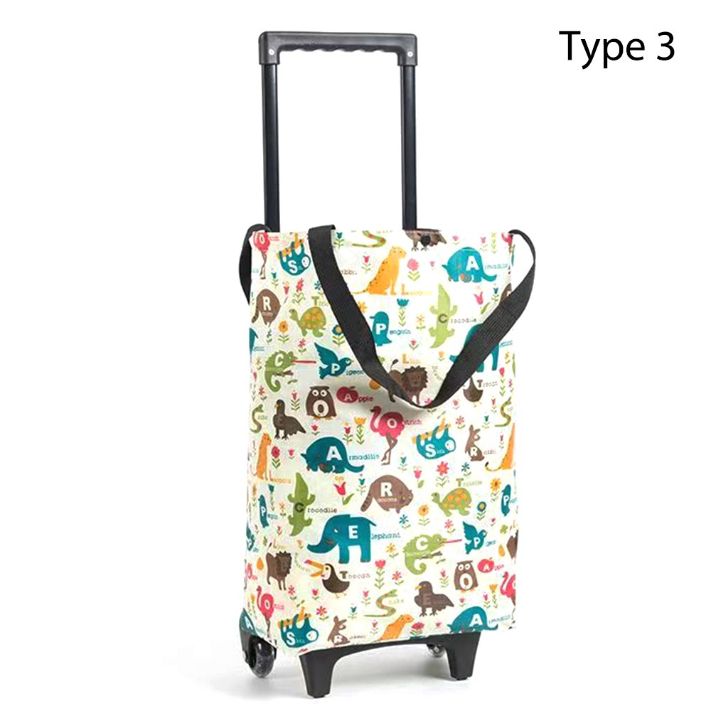 Carrto de compresas plegable impermeable, Bolsa portátil con ASA telescópica, reutilizable con Correa de mano