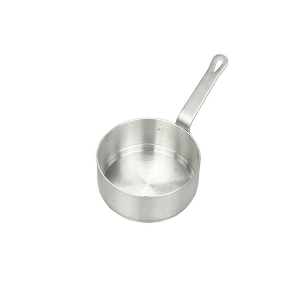 Mini sartén antiadherente para salsa, sartén de acero inoxidable para té, olla para leche, cocina