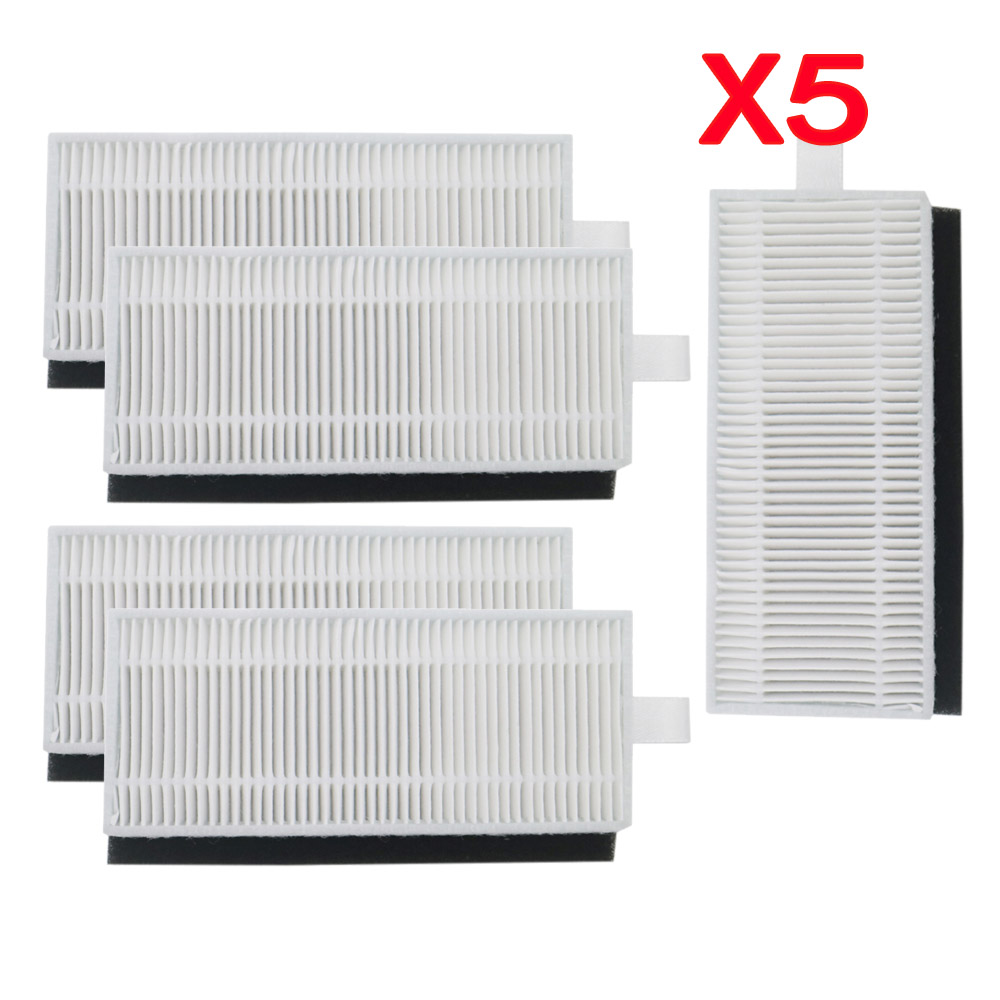TK Cepillo lateral para Robot aspirador Cecotec Conga Excellence 1090, filtro HEPA, accesorios de repuesto