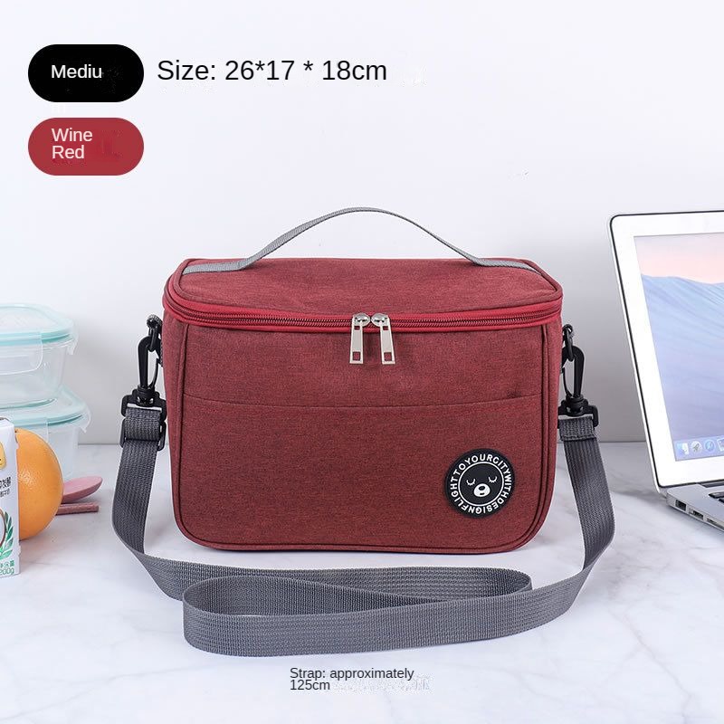 TK Bolsa de Almacenamiento Mediana Ideal para Picnic, Bento, Trabajo Portátil, Conservación de Alimentos