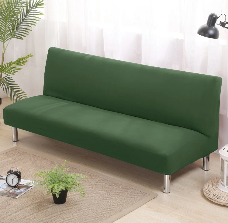OmHO Funda elástico para sofá cama sin reposabrazos, cubierta ajustada, Flexible, para banquete, Hotel, disponible