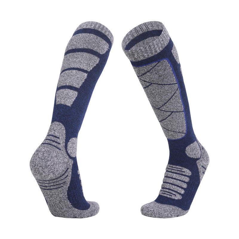 TK Calcetines de algodón para hombre y mujer, medias de alta elasticidad con absorción de humedad, para Snowboard, ciclismo, Esquí y fútbol, novedad