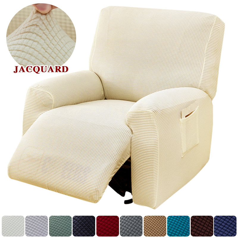 DUDUME Funda elástica de Jacquard para sofá reclinable, cubierta protectora para sillón perezoso, decoración del hogar
