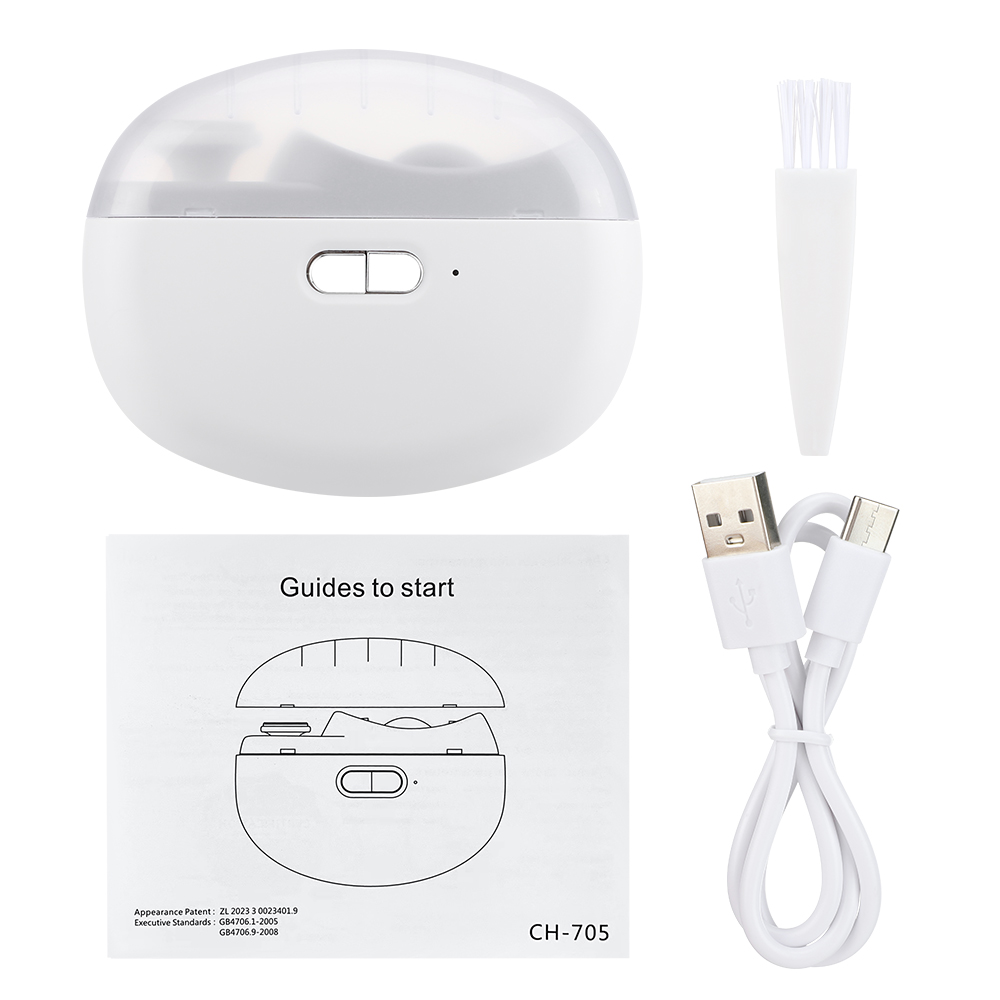 Cortauñas Eléctrico 2 en 1 para Manicura Herramienta de Pulido y Recortadora Automática para Uñas de Adultos y Bebés Máquina de Lijado y Molienda
