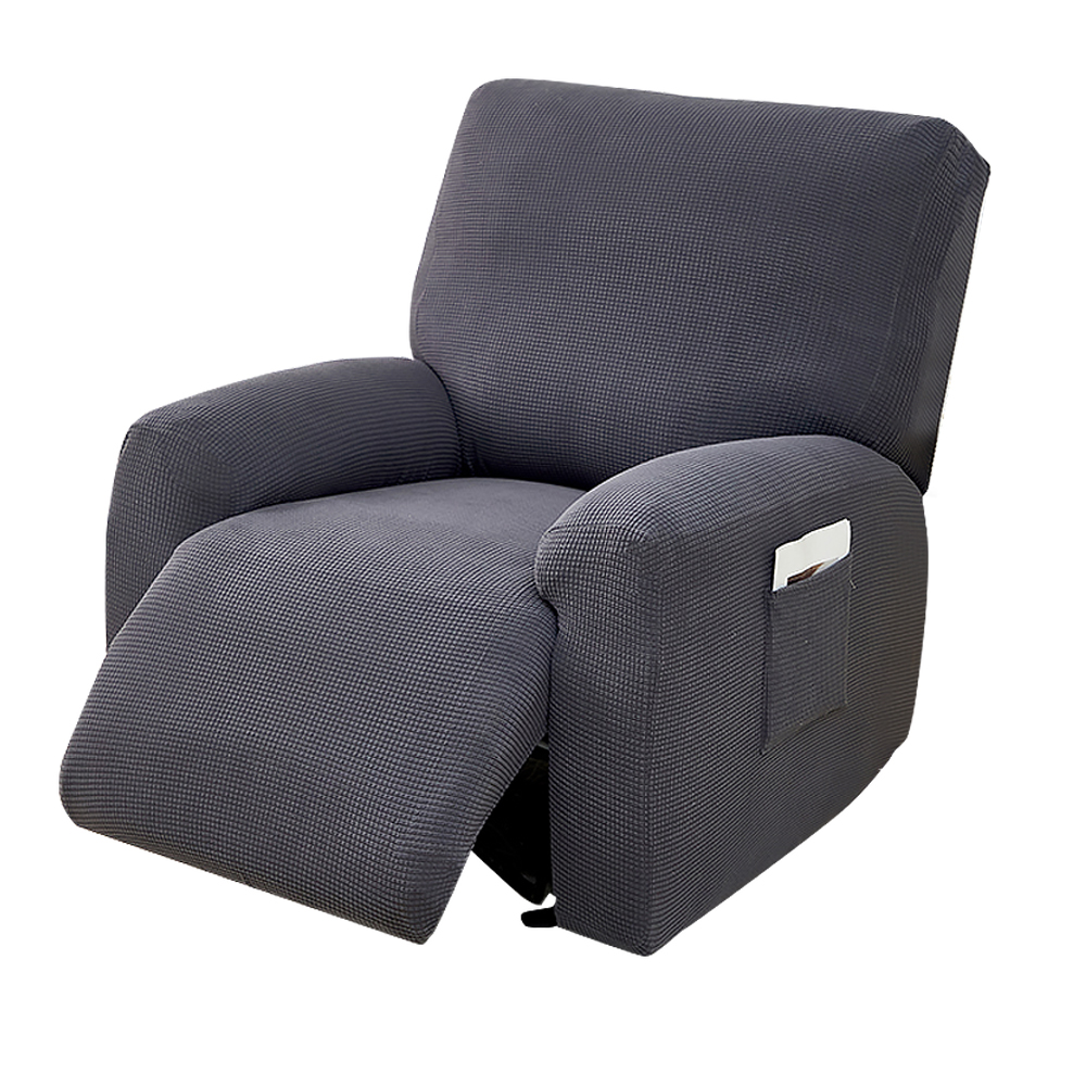 Jacquard stretch slipcover for reclining sofa, protective cover for lazy chair, home decor