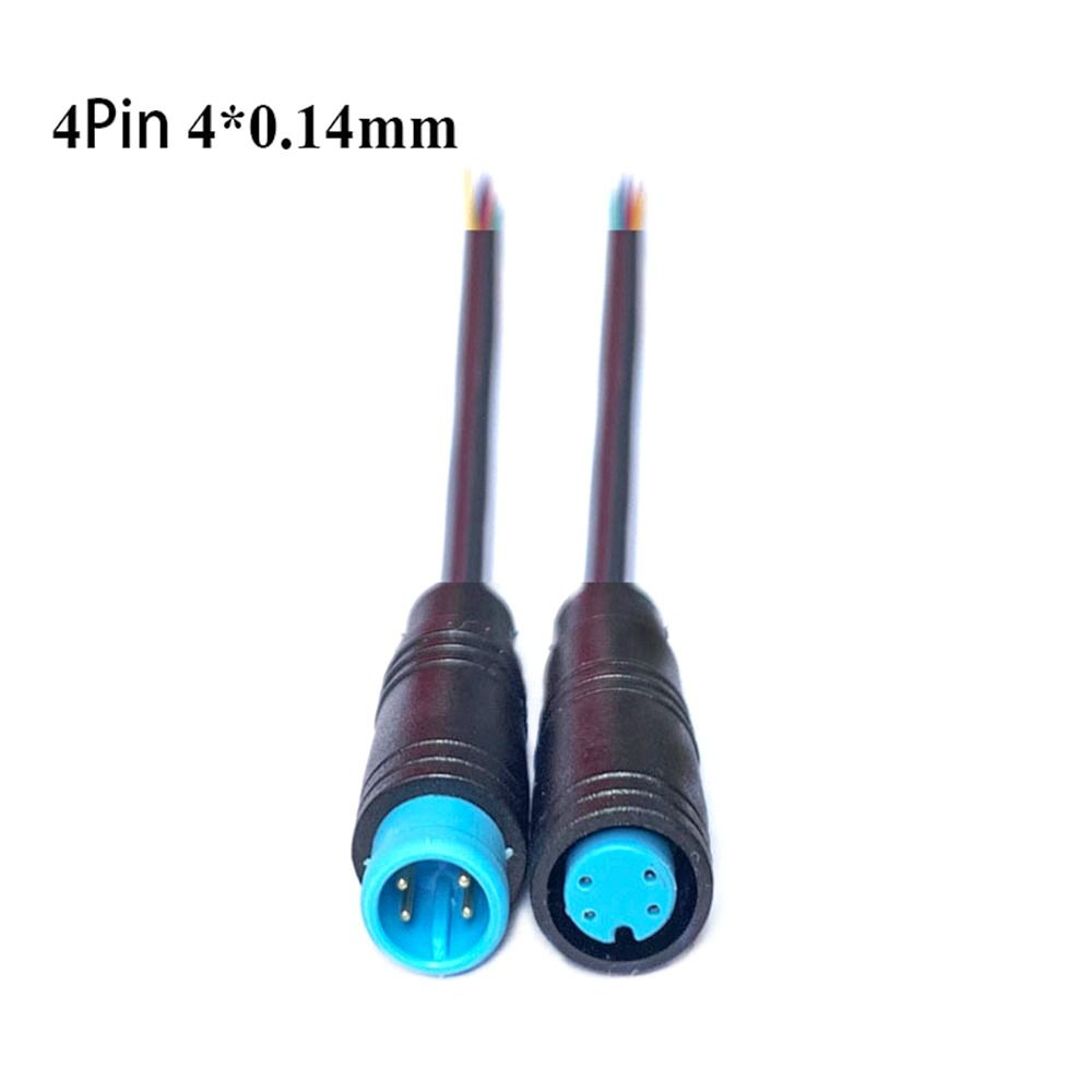 TK M8 Cable opcional para Ebike, Base de Pin de pantalla, conector impermeable, 2, 3, 4, 5, 6 pines