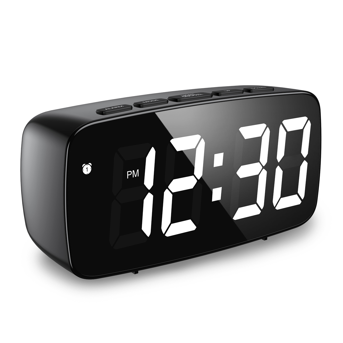 TK Alarm Clock Digital LED Clock Voice Control Snooze Time Temperature Display Night Mode Reloj Despertador Desktop Clocks