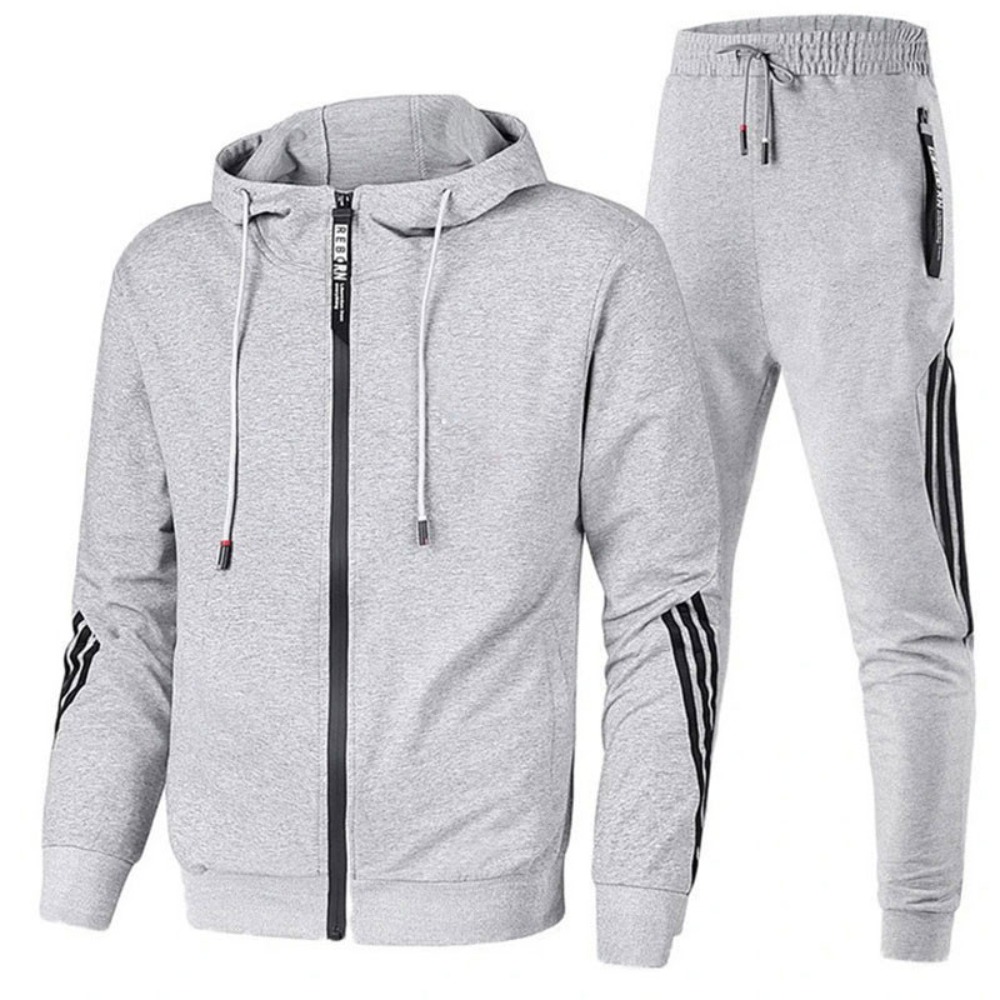 Ropa deportiva casual para hombre, chaquetas con cremallera y ropa para correr.
