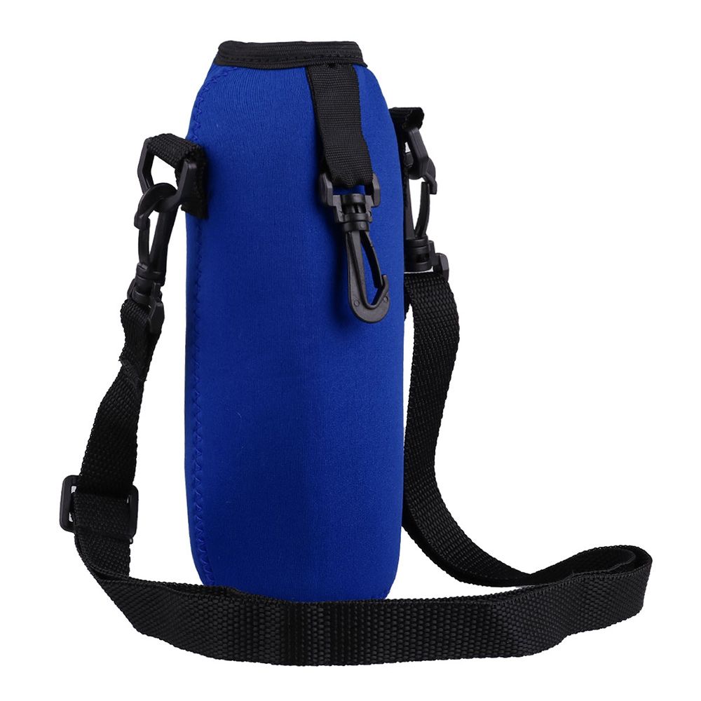 CA Funda de viaje para botella de Agua, Bolsa aislante de neopreno with Correa para el hombre, 750ML