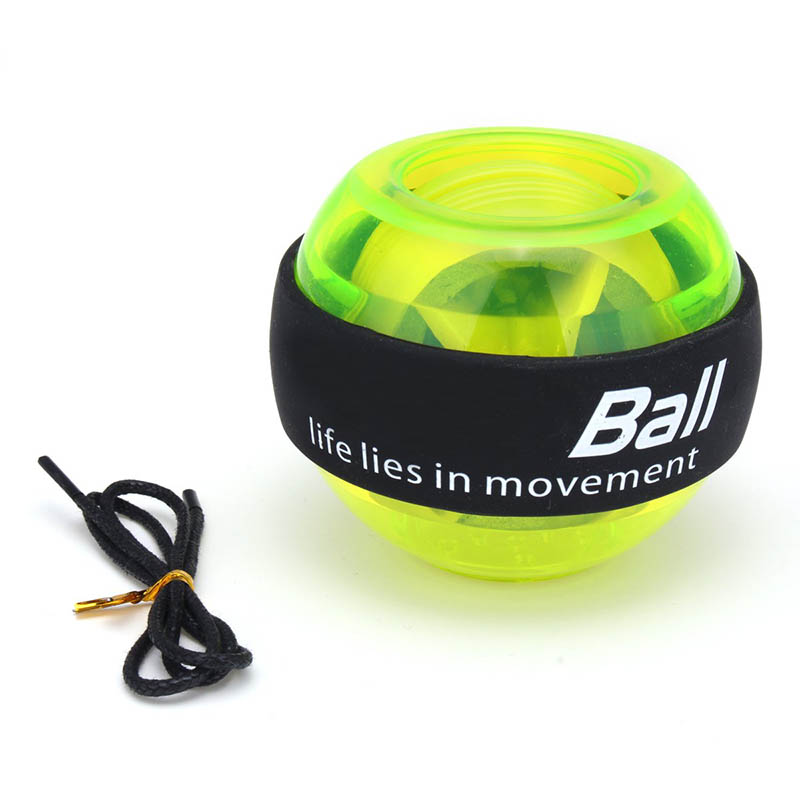 TK Bola giroscópico LED para ejercicio en casa, Bola de muñeca para entrenamiento de fuerza, gimnasio en casa, equipo de Fitness Deportivo