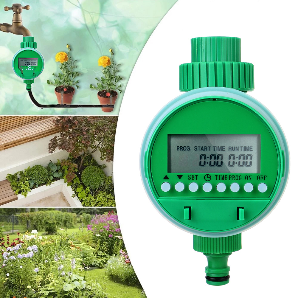 Temporizador de Riego Automático para Jardín, Dispositivo de Control de Agua Inteligente