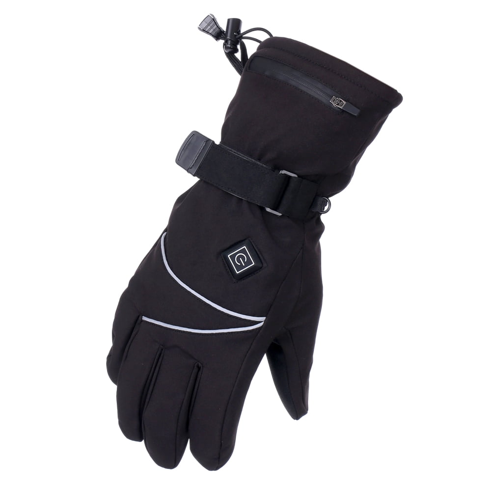 TK Guantes calefactados para hombre y mujer, manoplas cálidas con pantalla táctil para esquí, calefacción eléctrica, calentadores de manos para escalada al aire libre y senderismo, Invierno