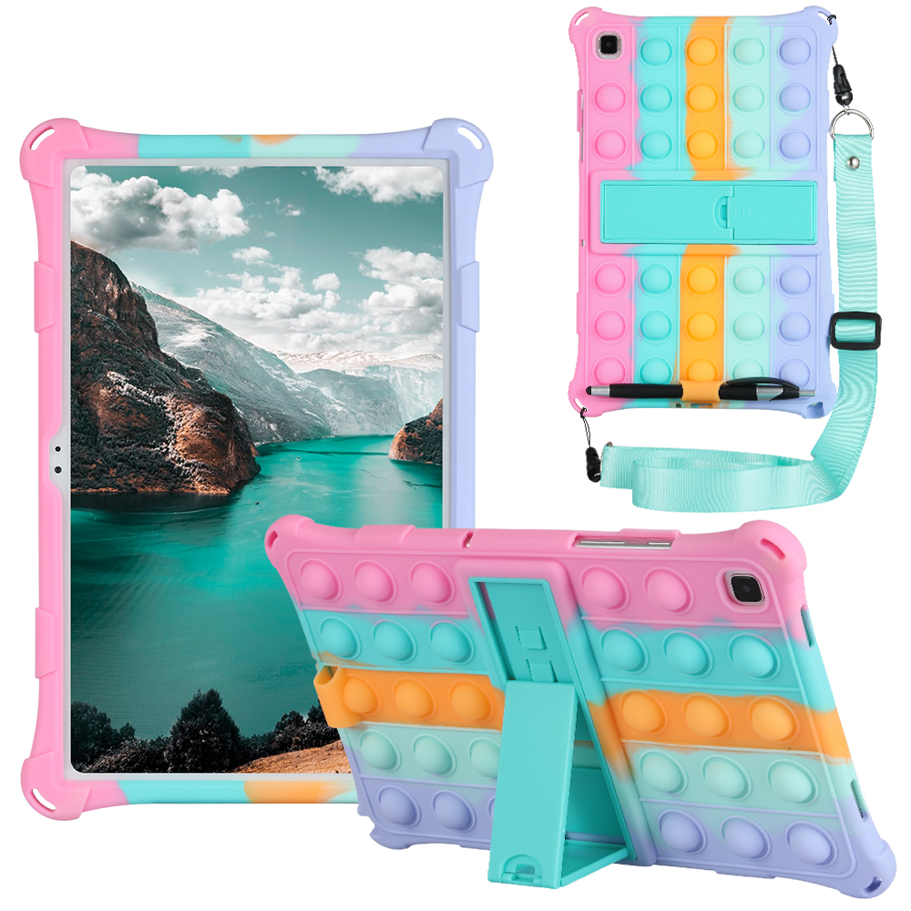TK Funda de burbuja suave para Lenovo Tab M10 Plus, 10,6, 10,3, tercera generación, 10,1 pulgadas, TB-X606, X306, TB-328F, funda con soporte para tableta, TB-125F