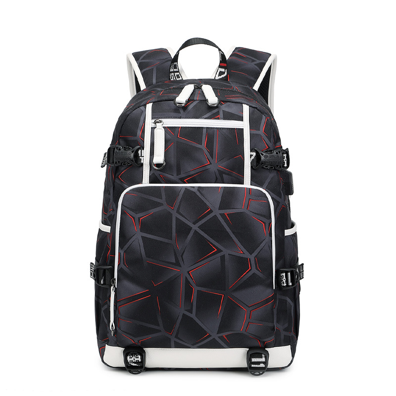 TK Mochila de Hombre Impermeable y Resistente Interfaz USB Ideal para Estudiantes, Viajes al Aire Libre y Ciudad