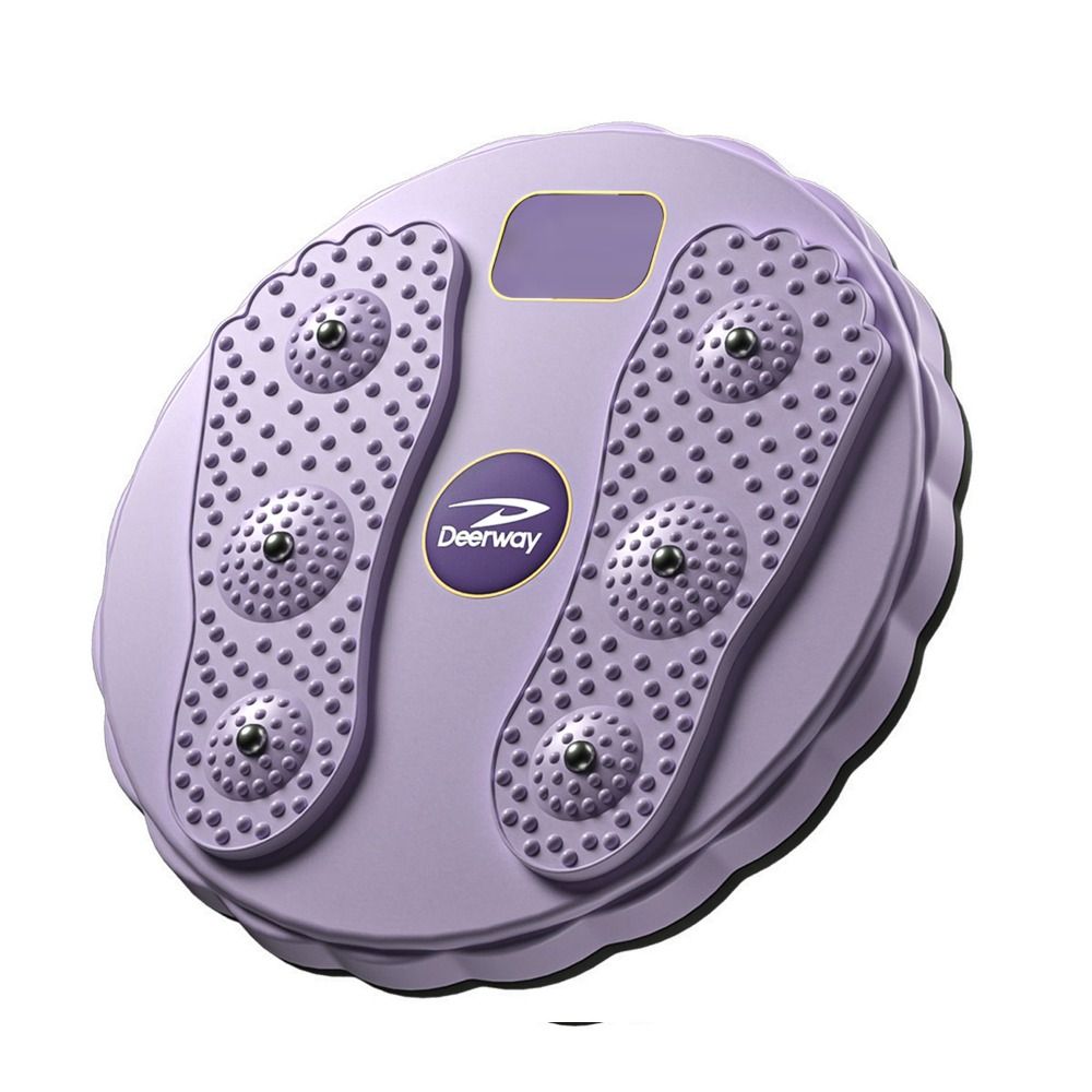 Tablero de torsión de cintura de entrenamiento, equipo de Fitness, masaje de pies, ejercicio, tablero de gimnasio, pantalla de visualización, cuenta, disco de cintura de torsión