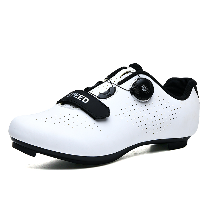 Om Home Nuevos zapatos de bicicleta de carretera, zapatillas de ciclismo para hombres, zapatillas de deporte para clítoris de montaña, tacos de ruta, zapatos planos de velocidad para bicicleta de cross, zapatos de Pedal Spd para mujeres